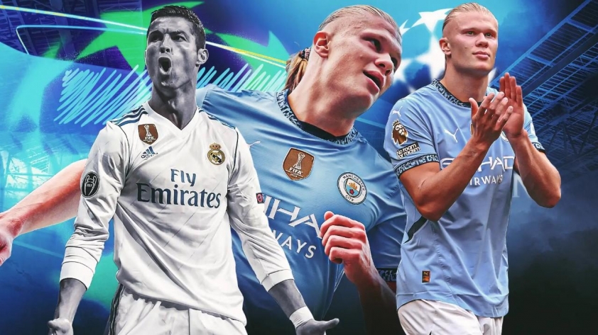 Haaland sắp chạm 100 bàn cho Man City, đe dọa kỷ lục của Ronaldo-529651