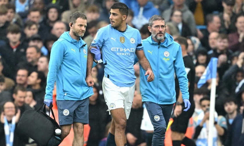 Rodri chấn thương nặng, Man City lo sốt vó-531755