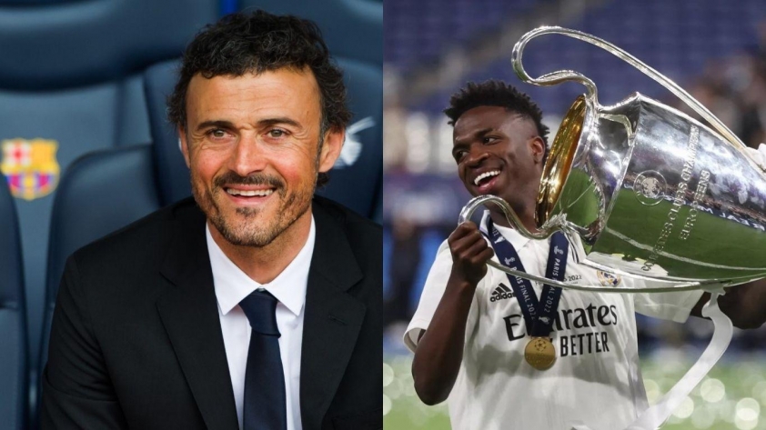 Luis Enrique đặt cược vào Vinicius Jr thay vì Mbappe cho Quả bóng vàng 2024