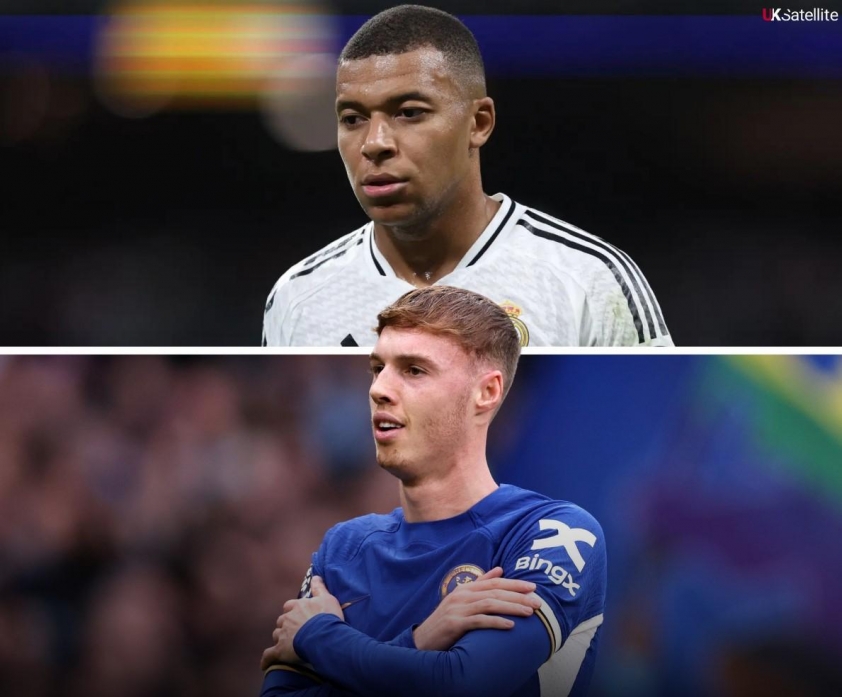 Cole Palmer ưu ái Kylian Mbappe hơn Vinicius Junior trong cuộc đua Quả bóng vàng