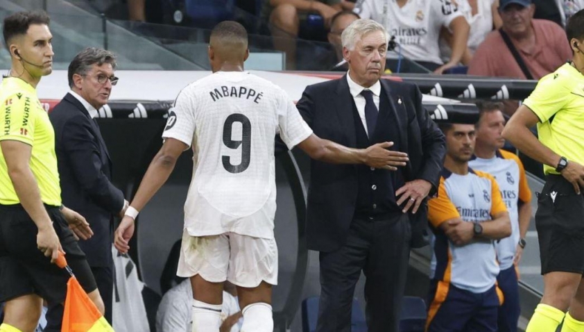 HLV Ancelotti tố Mbappe thiếu nỗ lực phòng ngự, khiến Real Madrid sa sút