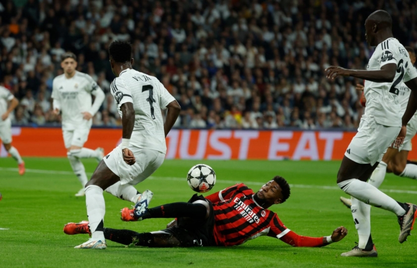 Vincius là điểm sáng hiếm hoi bên phía Real Madrid.