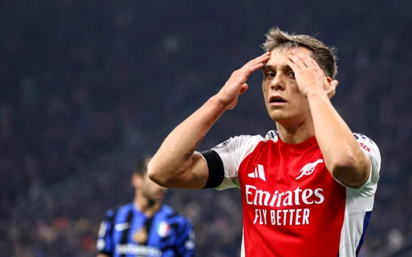 Leandro Trossard gây thất vọng tràn trề, người hâm mộ Arsenal kêu gọi loại khỏi đội hình chính