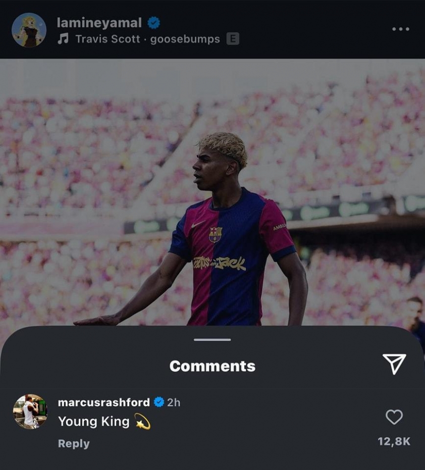 Rashford thốt lên 2 từ về Yamal khiến fan Barca phát cuồng 633557
