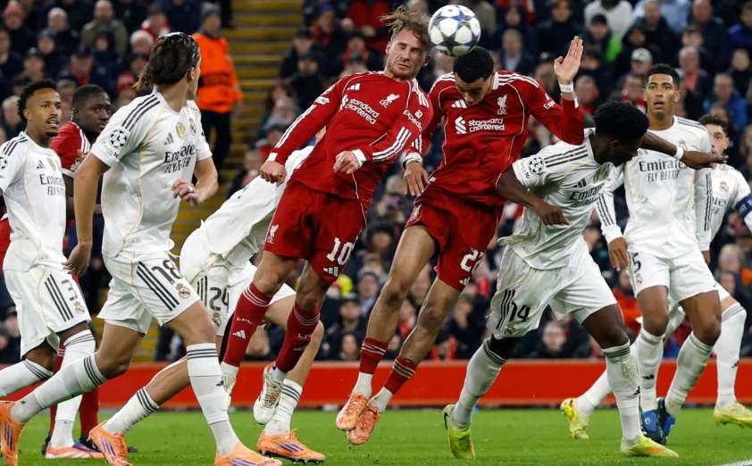 Trực tiếp Liverpool 1-0 Real Madrid: Real Madrid tấn công-734824