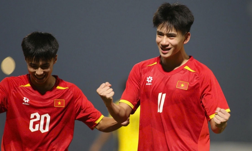 U17 Việt Nam ghi 4 bàn vào lưới Malaysia, đi vào lịch sử bóng đá 6 1