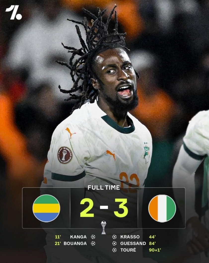 Aubameyang bị loại khỏi đội tuyển Châu Phi sau thất bại đáng tiếc 7 Trận thua ngược Bờ Biển Ngà