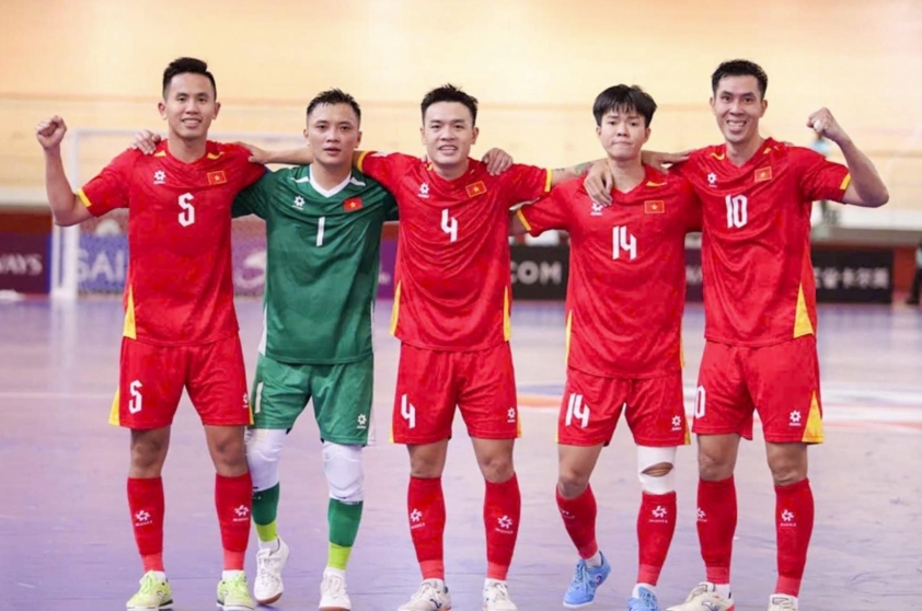 ĐT futsal Việt Nam xác định đối thủ ở tứ kết giải châu Á 5 5