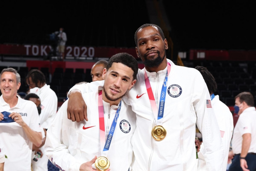 Devin Booker: 'Playing basketball with Kevin Durant is the most ...