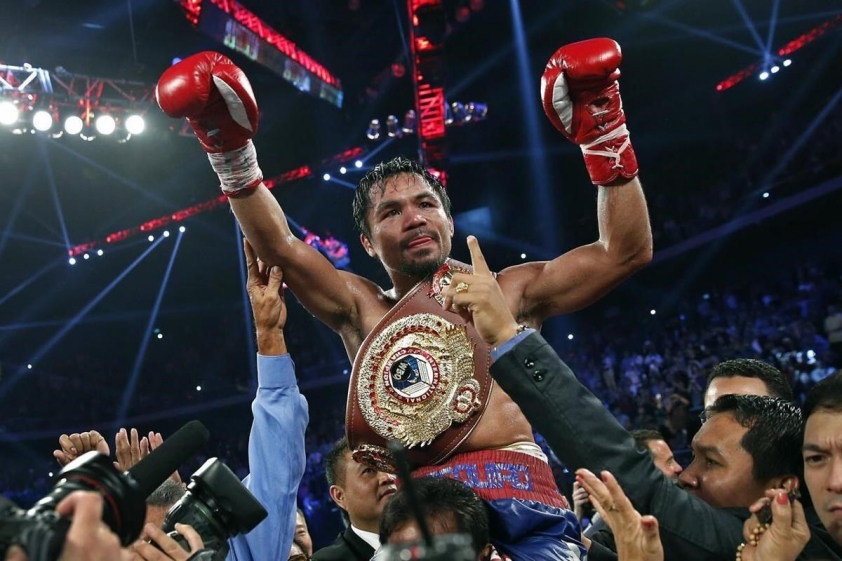 Huyền thoại Manny Pacquiao tái xuất ở tuổi 46, tranh đai với 'Golden Boy' 638609