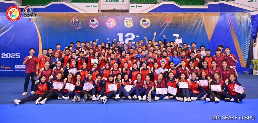 Karate Việt Nam bội thu huy chương vàng giải vô địch Đông Nam Á 652807