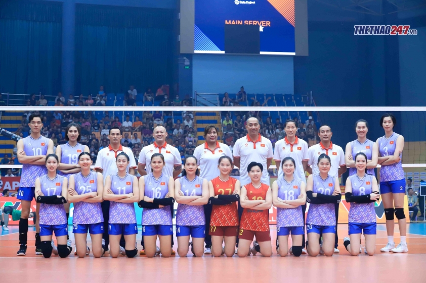 Bóng chuyền nữ Việt Nam thắng đậm trận ra quân VTV Cup 2025 657158