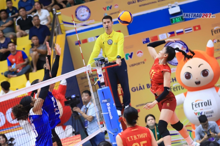 Trực tiếp bóng chuyền nữ Việt Nam 2-0 Philippines: Bích Tuyền liên tục lập công 657490
