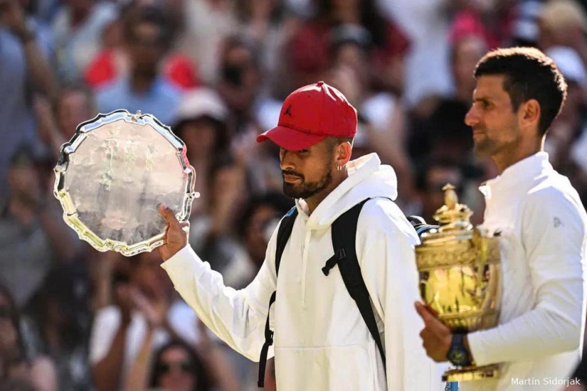 Nick Kyrgios gây bất ngờ khi nói về khả năng Novak Djokovic treo vợt 668957