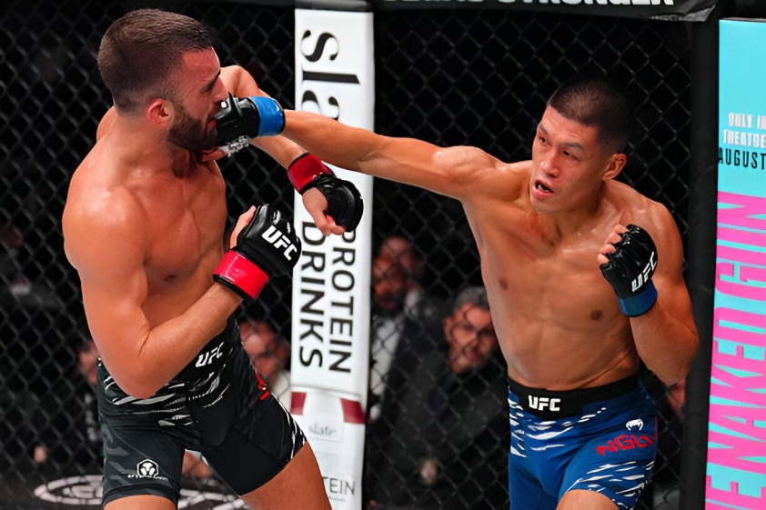 Võ sĩ gốc Việt khiến đối thủ 'biến dạng', lập kỉ lục UFC 673485
