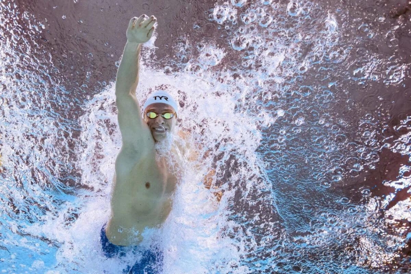 'Tiểu Michael Phelps' phá kỷ lục bơi lội tồn tại 14 năm 675834