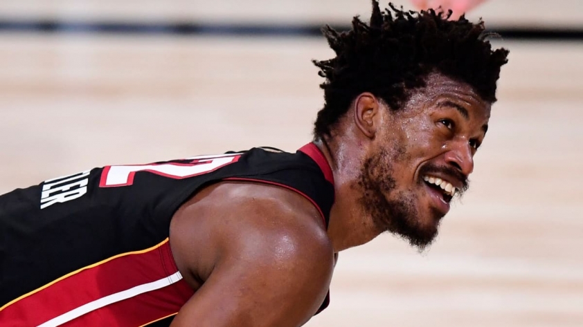 Jimmy Butler appeared with a cool hairstyle at NBA Media Day 335865