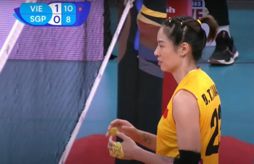 Trực tiếp bóng chuyền nữ Việt Nam 1-0 Singapore: Bất ngờ thú vị ở set 2 467912