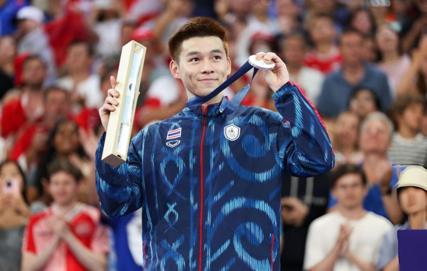 Thái Lan áp sát top 30 bảng tổng sắp Olympic 2024 510059