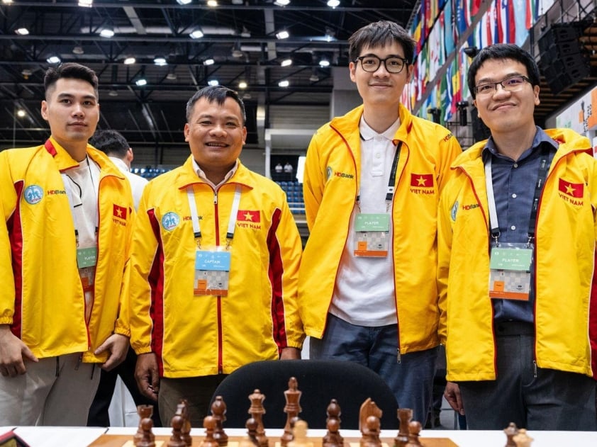 Cờ vua Việt Nam giành HCĐ tại Olympiad 2024 531808