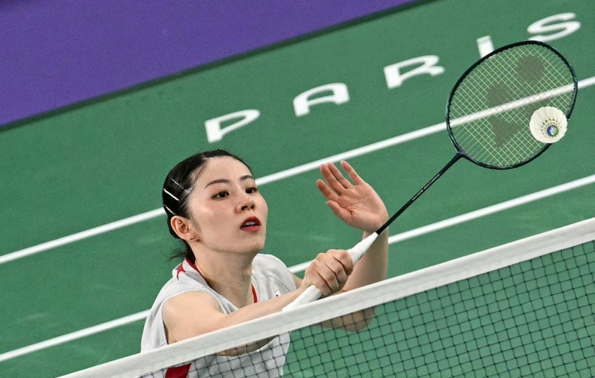 Nhận thẻ vàng 'khó đỡ' ở World Tour Finals, nữ thần cầu lông Chiharu Shida biểu cảm cực dễ thương 568461