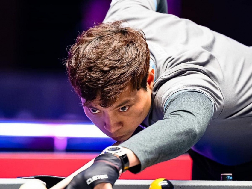 Dương Quốc Hoàng chỉ còn 'một mạng' ở giải billiards Chinese Taipei