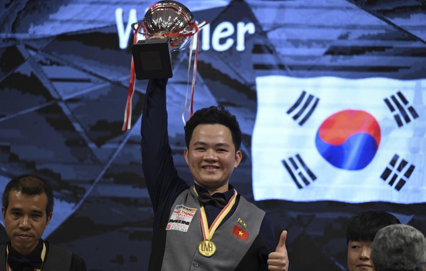 Bao Phương Vinh vô địch thế giới, làm nên lịch sử cho carom 3 băng Việt Nam 603067