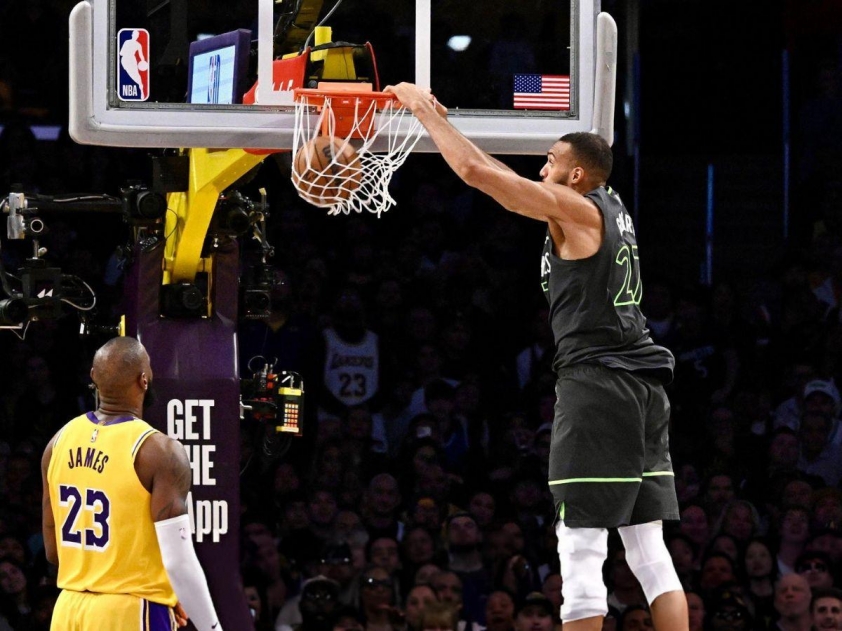 Rudy Gobert thăng hoa, tiễn Lakers khỏi cuộc đua vô địch NBA 2024-2025-628475