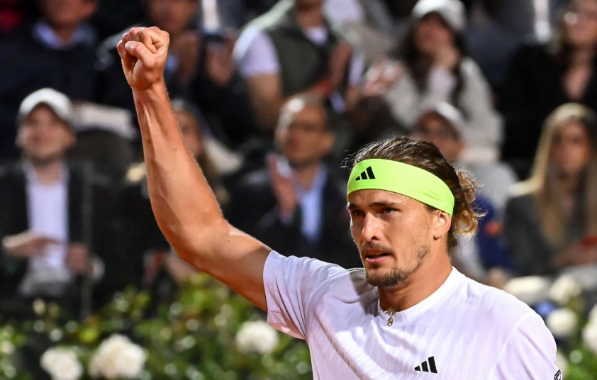 Alcaraz, Zverev thắng dễ trận ra quân Rome Masters 2025 632646