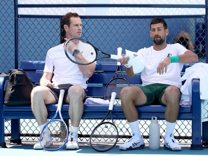 Djokovic sa thải HLV Murray trước thềm Roland Garros 2025-634209