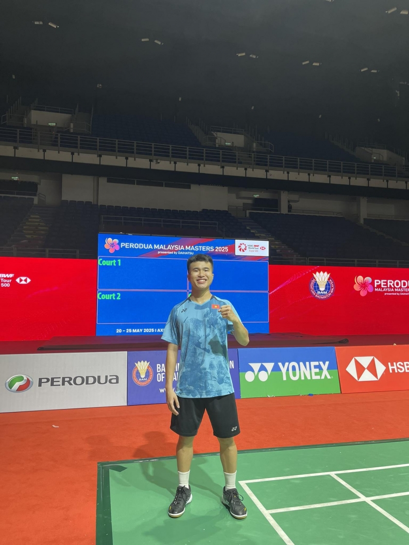Cầu lông Việt Nam chỉ còn 'một mạng' tại Malaysia Masters 2025 638109