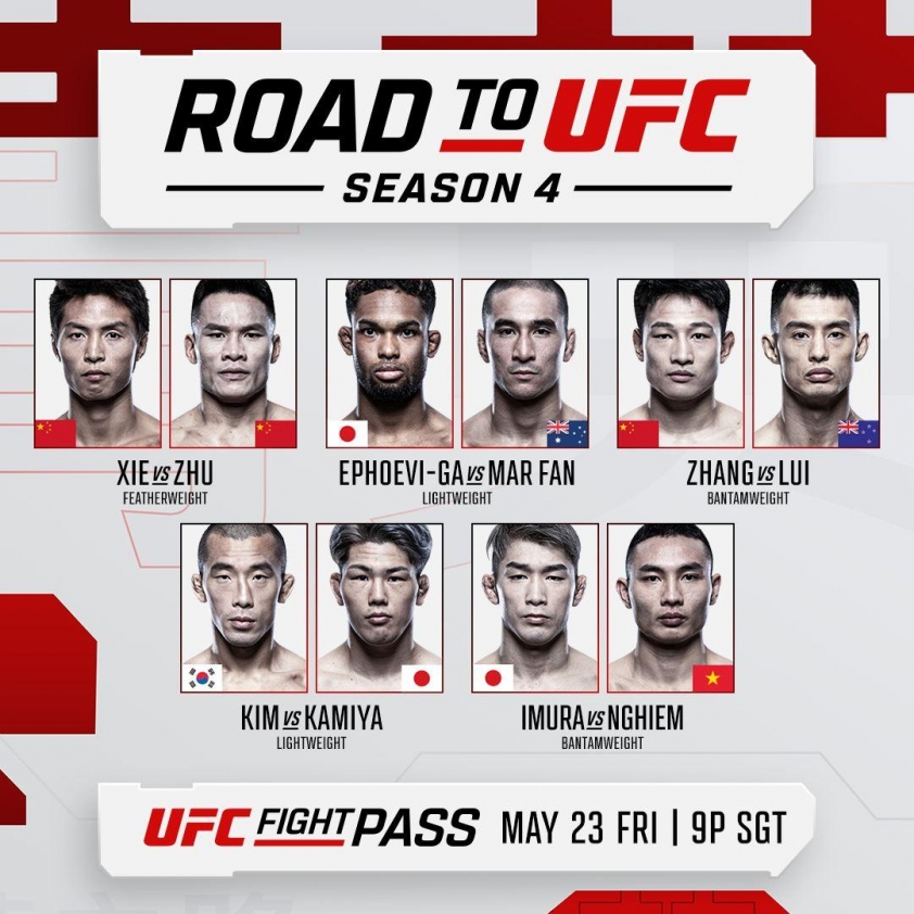Trực tiếp Road to UFC: Nghiêm Văn Ý vs Rui Imura, 20h00 hôm nay 23/5 639141