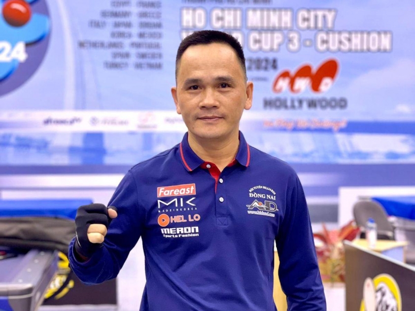 Cơ thủ Trần Đức Minh trở thành cựu vương World Cup TPHCM-638763