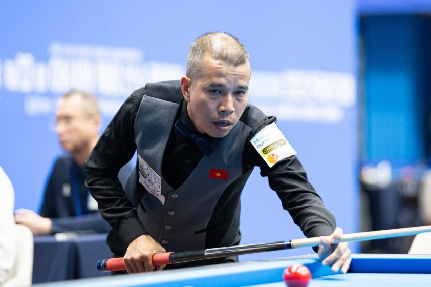 Cơ thủ carom 3 băng Việt Nam tăng gần 1000 bậc hậu World Cup TPHCM 2025 639980