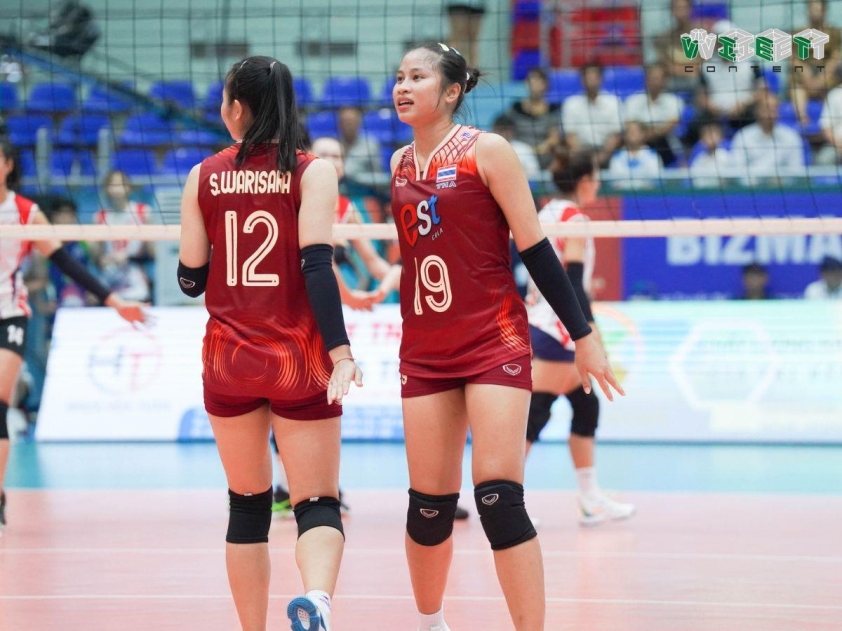 Đội U21 bóng chuyền nữ Thái Lan chốt quân dự VTV Cup 2025-654806