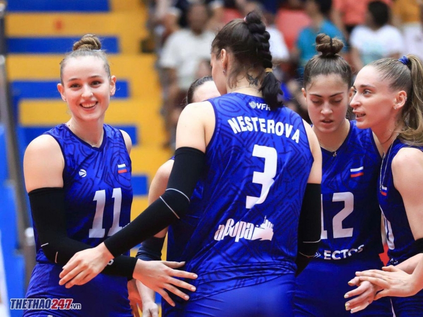 Trực tiếp bóng chuyền nữ Korabelka 1-0 Philippines: Áp đảo 660296