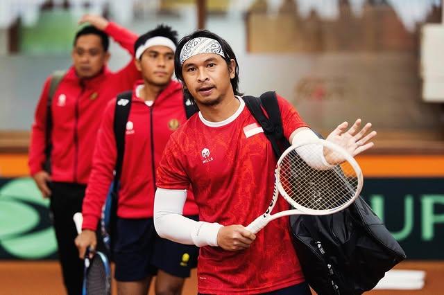 Tennis Indonesia thắng giòn giã Campuchia trận ra quân Davis Cup 2025 665536
