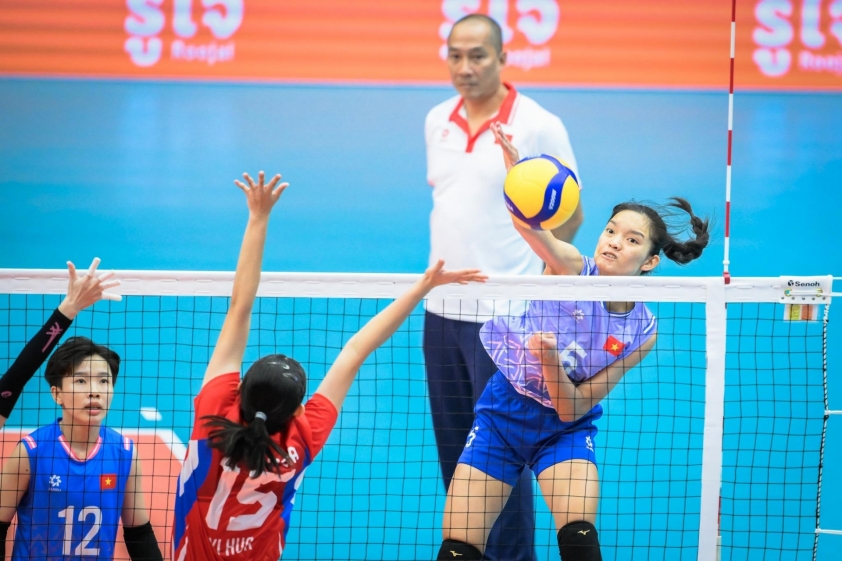 Xác định đối thủ của bóng chuyền nữ Việt Nam ở bán kết SEA Games 33