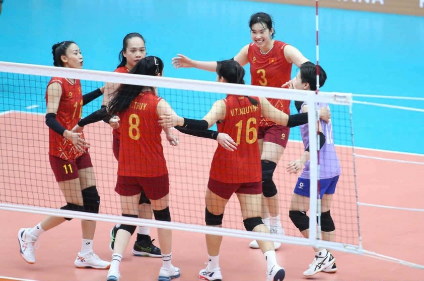 Trực tiếp bóng chuyền nữ Việt Nam 2-0 Indonesia: Áp đảo-759100