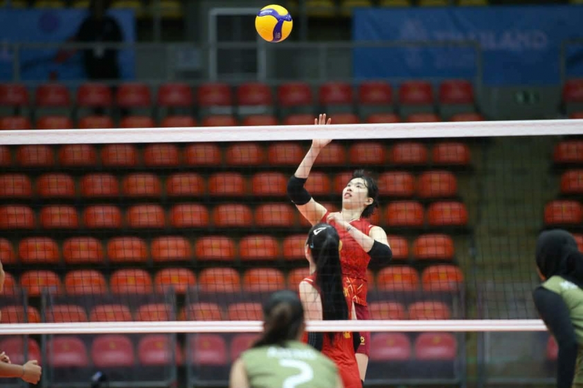 Trần Thị Thanh Thúy tỏa sáng rực rỡ trận chào sân SEA Games 33 759125