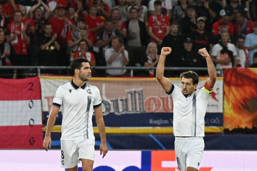 Tấn công hiệu quả, Real Sociedad thắng dễ Salzburg trên sân khách 336299