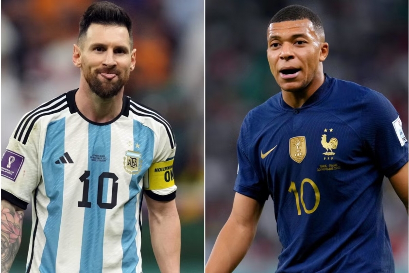 Not Ronaldo’s Idol, Lionel Messi Is the Player Voted by Mbappe as the Best in History. 🌟🤔 Mbappe's Choice Raises Eyebrows in the Messi vs Ronaldo Debate.  1