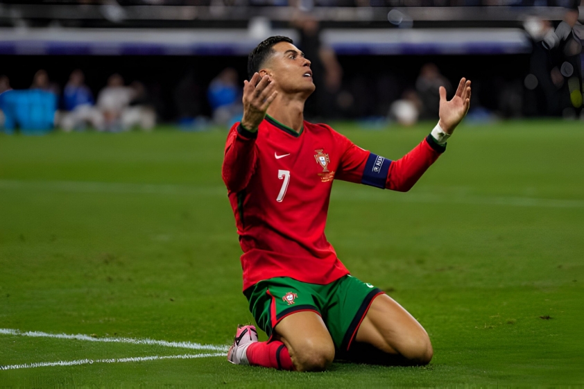 Ronaldo almost 'retired', mocked by the name Messi 491227