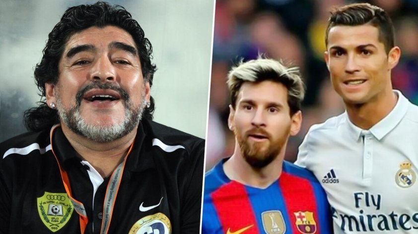 Maradona từng tuyên bố Messi-Ronaldo không xứng nhận Quả bóng vàng 535677