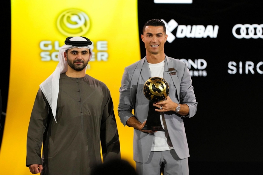 Ronaldo chính thức giành giải tại Quả bóng Vàng Dubai 2024 575574