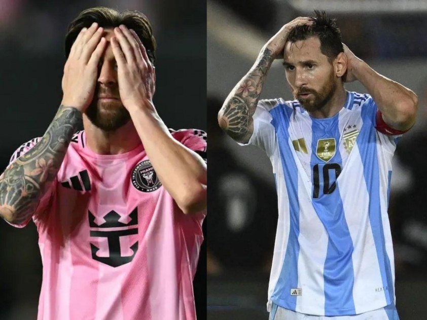 Vấn đề thể lực dường như là nguyên nhân chính khiến Messi vắng mặt (Ảnh: Getty).