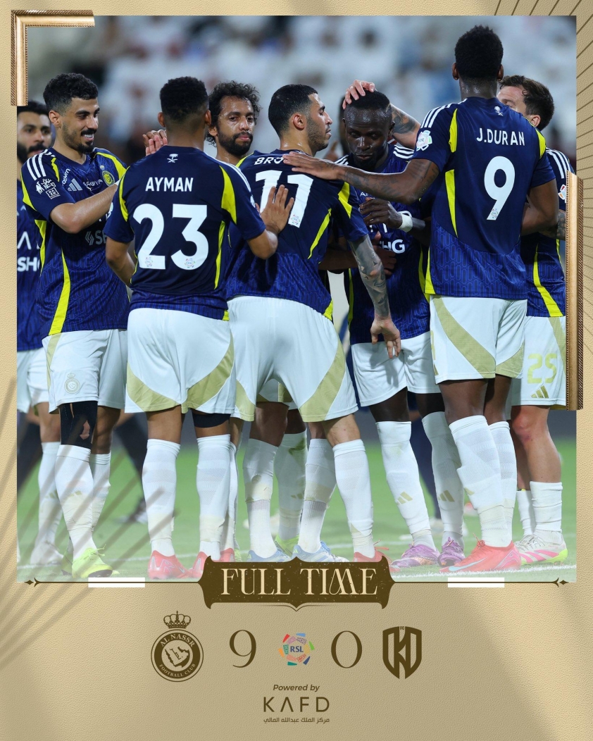 Vắng Ronaldo, Al Nassr thắng đậm 9 bàn tại Saudi Pro League 633826