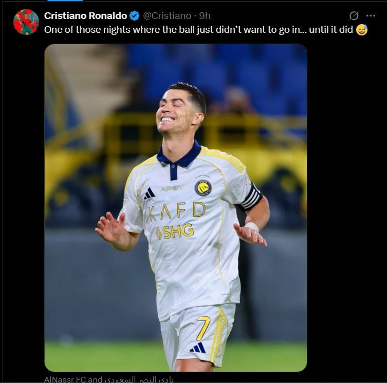 Ronaldo thốt lên 1 điều sau khi đá hỏng phạt đền 638395