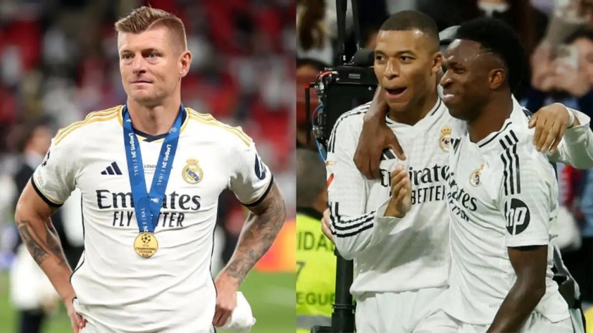 Mbappe và Vinicius Jr bất ngờ bị Toni Kroos 'nắn gân' 662911