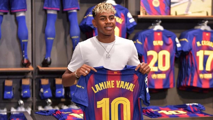 Yamal chính thức kế thừa di sản vĩ đại của Messi tại Barca 666764